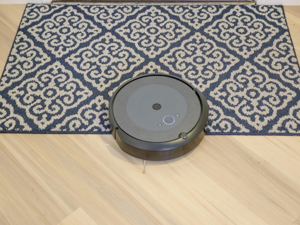 Vacuum Cleaner on Carpet