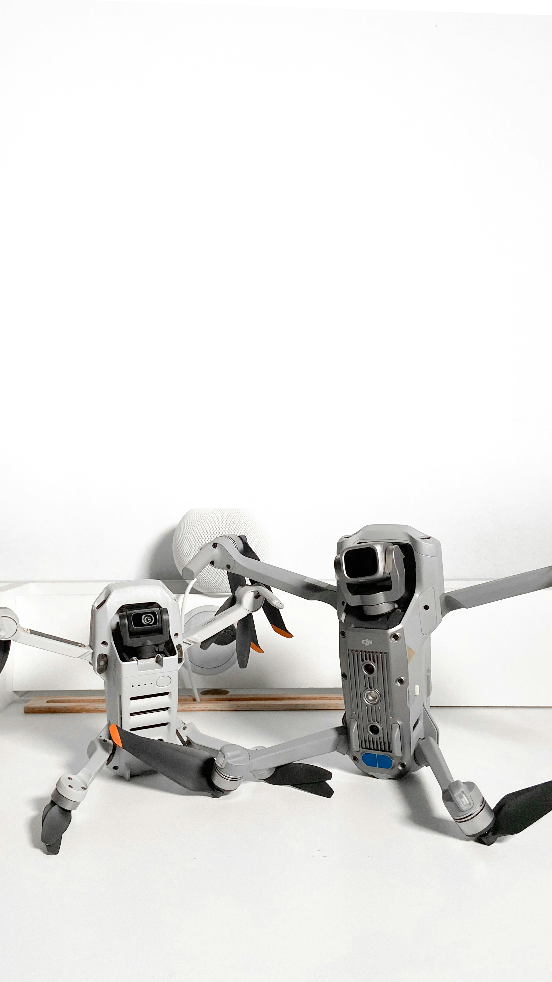 a drone with a white background