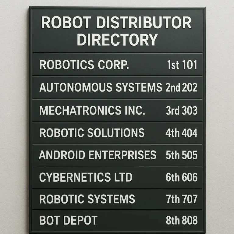 Featured image for The Ultimate Robot Distributor Directory Guide 2026