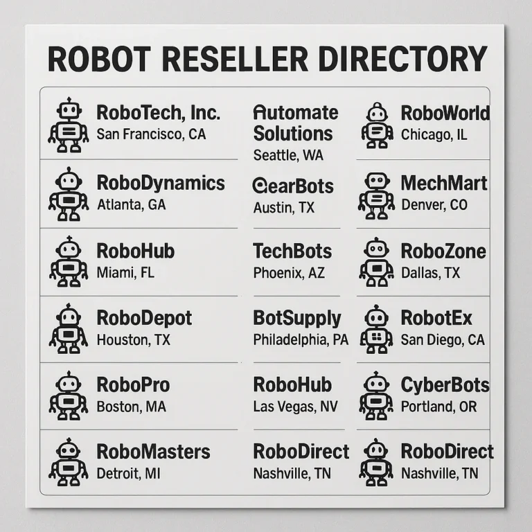 Featured image for The Ultimate Robot Reseller Directory 2026 7 Brands to Trust